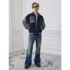Spring And Autumn Baseball Uniform Letter Loose Trendy High Street Coat - Image 3
