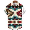 Men Shirts Tea Summer Shirt Top 5xl V-neck Vintage Clot - Image 4