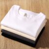 Cotton Loose Round Neck Long Sleeve T-shirt Bottoming Shirt For Men - Image 3