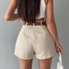 Women's Fashion Solid Color High Waist Skirt - Image 2