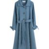 Medium length woolen jacket for women - Image 2
