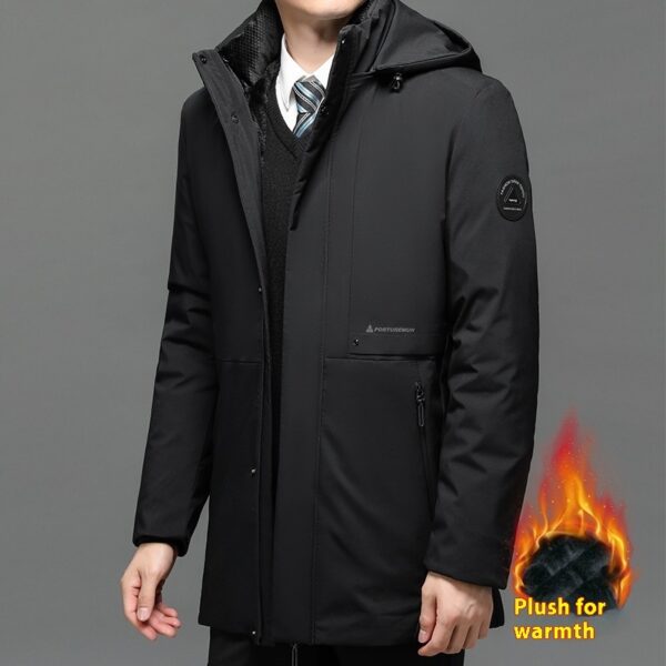 Men's Jacket Coat Thickened Plus Size Cotton Clothes - Image 2