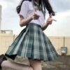 Student Jk Plaid Skirt Preppy Style Skirt - Image 9