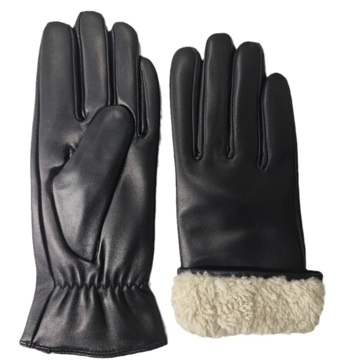 Winter Women's Warm Leather Gloves Winter Women's Warm Leather Gloves - Image 5