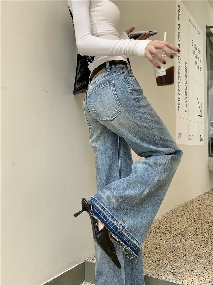 American retro jeans women low waist loose American retro jeans women low waist loose - Image 7