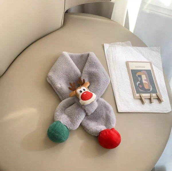 Children's Scarf Warm Plush Thick Windproof - Image 9