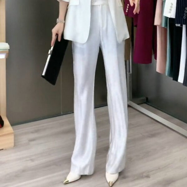 Casual Plus Size Diamond Suit Jacket - Image 6