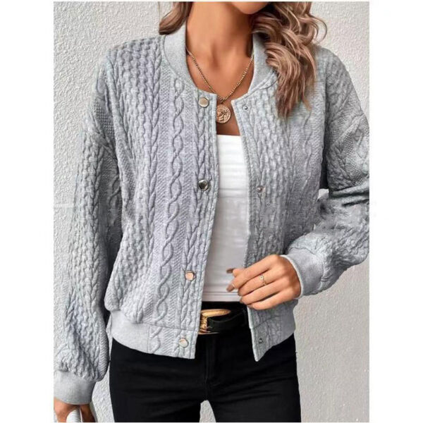 Women's Baseball Uniform Jacket Coat - Image 7
