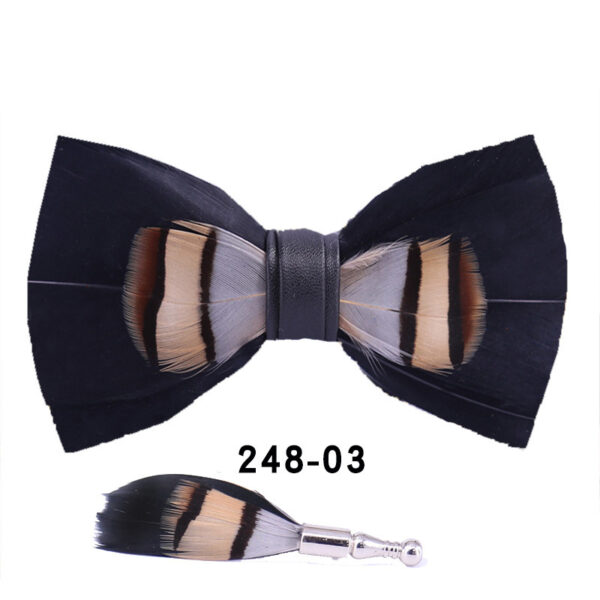 Feather Bow Tie Bow Tie - Image 9