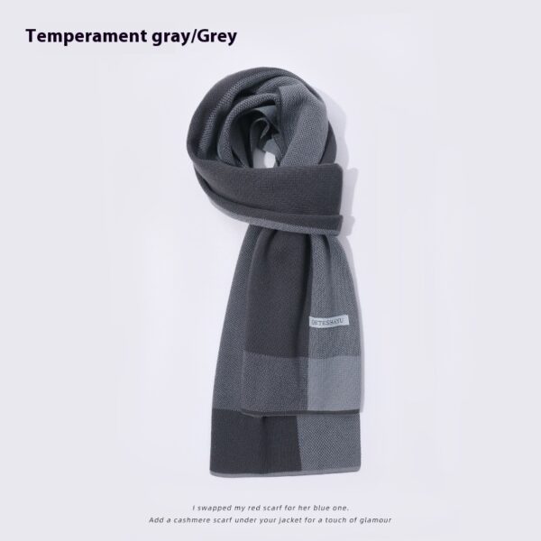 Scarf Winter Men's Outdoor Windproof Neck Protection - Image 5