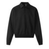 Pure Color All-matching Pullover Shoulder Long Sleeve Top - Image 2