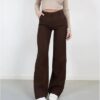 Women's Casual Design Stitching Straight Slim-fit Pants - Image 5