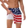 Men's Beach Pants Quick-drying Double-layer Swimming Trunks - Image 2