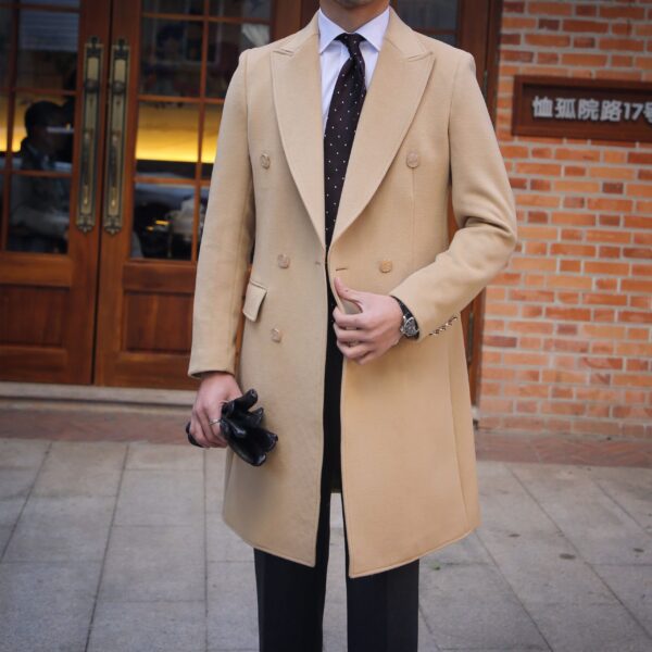 Wool Coat British Slim Fit - Image 2