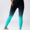 3 Pack Women's Gradient Color Butterfly Hollow High Waist Butt Lifting Long Fitness Pants, Seamless Leggings For Women High Waist Yoga Pants, Scrunch Butt Lifting Elastic Tights - Image 4