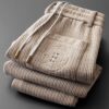 Fashionable Soft Corduroy Sweatpants For Men - Image 4