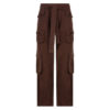 Retro Grey Work Jeans For Women European-american Style - Image 3