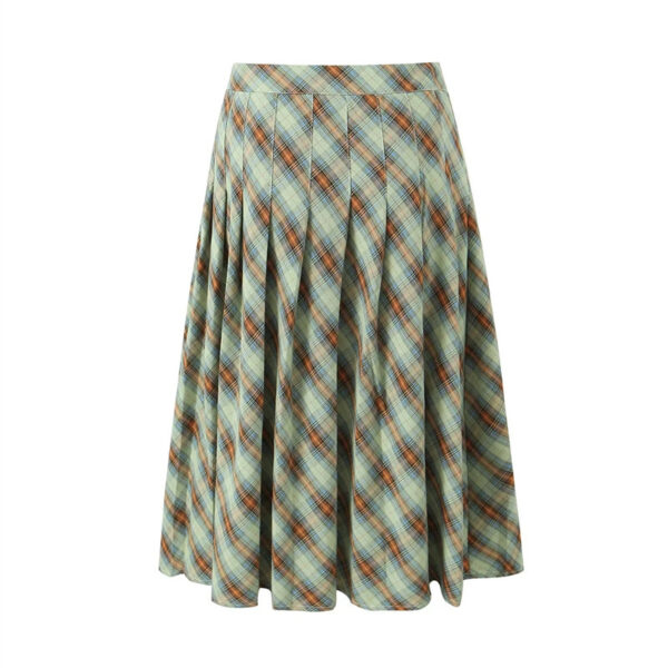 American Retro Low Waist Navel Long Skirt Women - Image 2