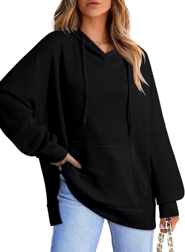 Women's Sweatshirt With Pocket Long Sleeve - Image 8