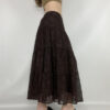 Retro Paisley Printed Skirt Women's Low Waist - Image 2