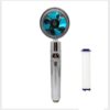Propeller Driven Shower Head With Stop Button And Cotton Filter Turbocharged High Pressure Handheld Shower Nozzle - Image 6