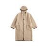 Winter Retro Long Hooded Berber Fleece Coat - Image 5