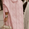 Fashion Solid Color Knitted Coat - Image 7