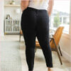 High Grinding Elastic Plus Size Women's Jeans - Image 4
