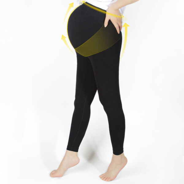 High Elastic Seamless Body Shaping Maternity Pants Maternity Leggings - Image 6