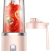 6blade Portable Blender Mini Juicer Cup Extractor Smoothie USB Charging Fruit Squeezer Blender Food Mixer Ice Crusher Portable Juicer Machine