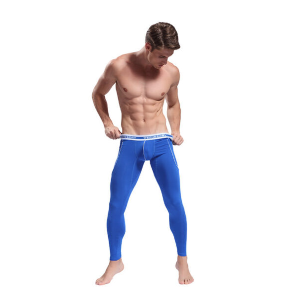Men's Thin Viscose Soft Fabric Slim-fit Stretch Long Johns - Image 9