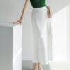 Women's Mid-length French Satin Skirt Summer High Waist Sheath - Image 6