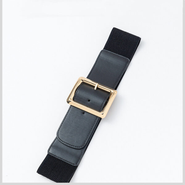 Women's Fashion Waist Girdle Elastic Wide Belt - Image 4
