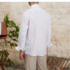 Fashion Pure Linen Breathable Retro Long Sleeve Shirt Men - Image 10