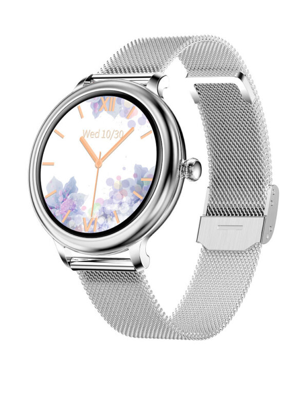 Smart Full Circle Touch Screen Heart Rate Sleep Monitoring Female Watch - Image 7