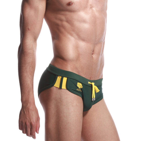 Men's Swim Briefs Men's Low-Waist Swim Shorts - Image 4