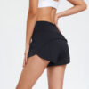 Fitness Sports High Waist Anti-exposure Quick-drying Shorts - Image 3
