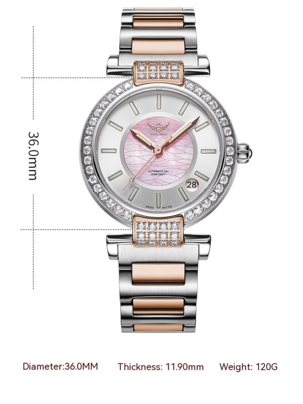 Women's Full-automatic Waterproof Mechanical Watch - Image 7