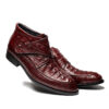 Fashion Solid Color British Business Short Boots Men - Image 4
