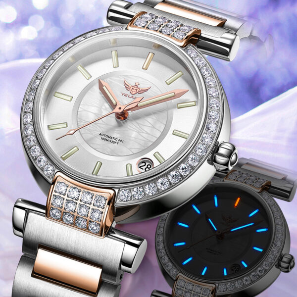 Women's Full-automatic Waterproof Mechanical Watch - Image 3