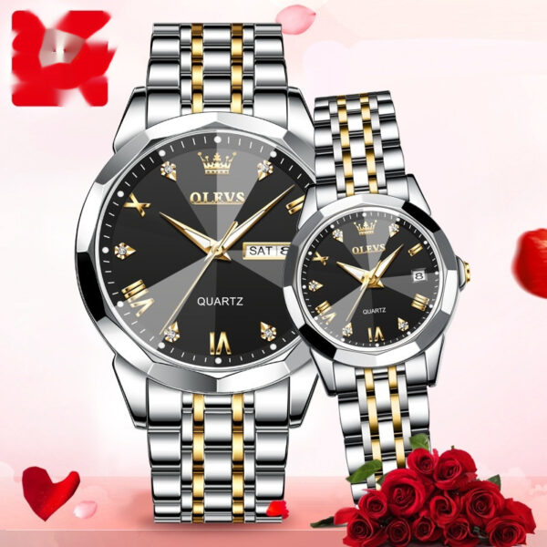 Quartz Watch Valentine's Day Gift Couple Watch Men - Image 7