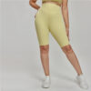 Nylon Plus Size Sports Shorts High Waist - Image 9