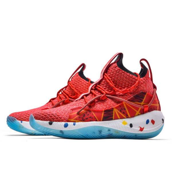 Trendy Men's Basketball Shoes War Boots Fashion Men And Women - Image 3