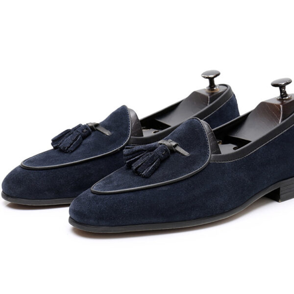 Fashion Retro British Beanie Shoes Men - Image 5